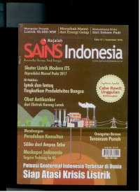 Image of POTENSI GEOTERMAL INDONESIA TERBESAR DIDUNIA SIAP ATASI KRISIS LISTRIK EDISI 57 SEPTEMBER 2016