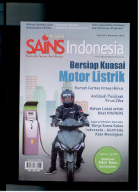 Image of BERSIAP KUASAI MOTOR LISTRIK EDISI 60 DESEMBER 2016