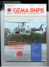 Image of LAPORAN UTAMA KARHUTLA RIAU INI PEMBAKARAN BUKAN KEBAKARAN MEI 2014 VOL.5 NO.1