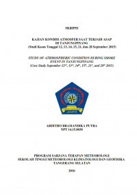 Image of KAJIAN HUJAN EKSTRIM DI WILAYAH TANJUNGPINANG (STUDI KASUS TANGGAL 24 FEBRUARI 2016)