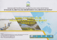 Image of Buku Analisis Iklim Provinsi Kalimantan Barat Tahun 2017