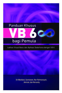 Image of Panduan Khusus VB 6 bagi Pemula