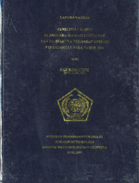 Image of Analisa kondisi cuaca prakabut di bandara Supadio Pontianak pada bulan april 2002.