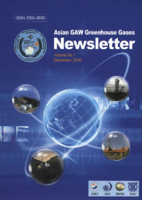 Image of Asian GAW Greenhouse Gase Newsletter Volume No 2 December 2011