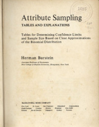 Image of Attribute Sampling Tables and explanation