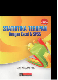 Image of Statistika terapan dengan excel&spss