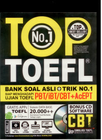Image of Top Toefl bank soal asli+trik no.1