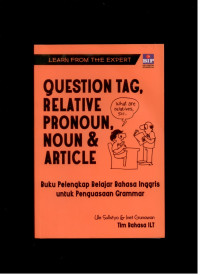 Image of Question tag,relative pronoun,noun&article
