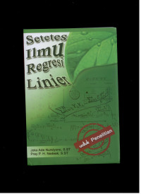 Image of Setetes ilmu regresi linier