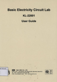 Image of Basic Electricity Circuit Lab KL - 22001: User Guide