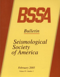 Image of BSSA Bulletin Seismologiocal Society Of America Volume 95 Number 1