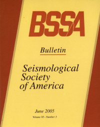 Image of BSSA Bulletin Seismologiocal Society Of America Volume 95 Number 3