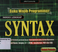 Image of BUKU WAJIB PROGRAMMER INDEKS LENGKAP SYNTAX