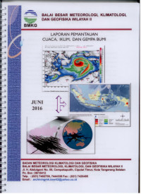 Image of BMKG LAPORAN PEMANTAUAN CUACA, IKLIM DAN GEMPA BUMI JUNI 2016