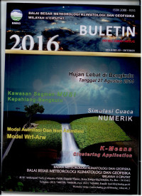 Image of BMKKG WILAYAH II CIPUTAT HUJAN LEBAT DI BENGKULU