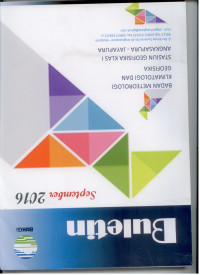 Image of BULETIN BMKG STASIUN GEOFISIKA KLAS 1 ANGKASAPURA-JAYAPURA SEPTEMBER 2016