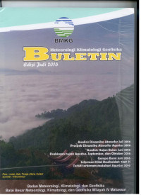 Image of Buletin BMKG edisi juli 2016