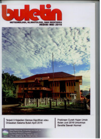 Image of BULETIN bmkg #edisi mei 2016