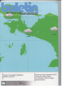 Image of Buletin bmkg edisi agustus 2015