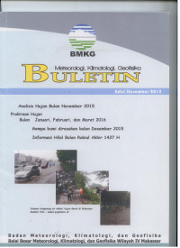 Image of Buletin bmkg edisi desember 2015