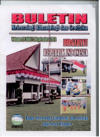 Image of Buletin bmkg vo.20 edisi IX september 2014