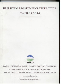 Image of Buletin lightning detector tahun 2014