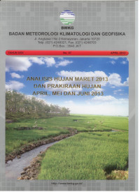 Image of Buletin bmkg tahun XXV NO.07 April 2013