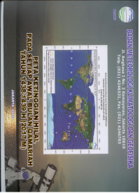 Image of PETA KETINGGIAN HILAL PADA SETIAP AWAL BULAN QAMARIYAH TAHUN 1438/1439 H (2017 M)