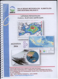 Image of LAPORAN PEMANTAUAN CUACA,IKLIM DAN GEMPA BUMI AGUSTUS 2016
