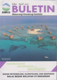 Image of BULETIN BMKG BALAI BESAR WILAYAH IV MAKASSAR EDISI APRIL 2017