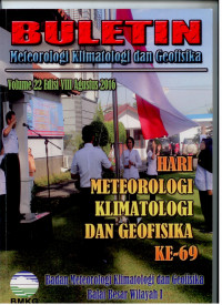 Image of Buletin BMKG Balai besar wilayah I volume 22 edisi VIII Agustus 2016