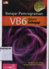 Image of Belajar Pemrograman VB6 dalam sekejap
