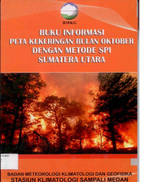 Image of Buku Informasi Peta Kekeringan Bulan Oktober Dengan Metode SPI Sumatera Utara