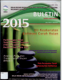 Image of Buletin Balai Besar Wilayah II Ciputat agustus 2015 vol.5 no.08