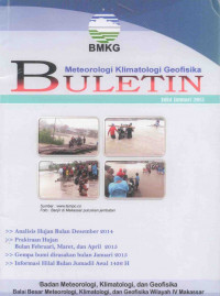 Image of BMKG BULETIN edisi januari 2015