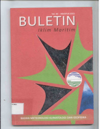 Image of Buletin Iklim Maritim Vol 02 - AGUSTUS 2015