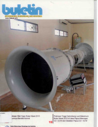 Image of Buletin Meteorologi Klimatologi dan Geofisika FEBUARI 2015