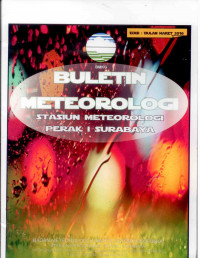 Image of Buletin Stasiun Meteorologi Perak I Maret 2016