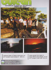 Image of BULETIN METEOROLOGI, KLIMATOLOGI DAN GEOFISIKA EDISI JULI 2017