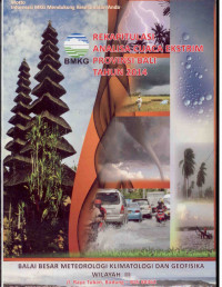 Image of Bulletin REKAPITULASI ANALISA CAUCA EKSTRIM PROVINSI BALI TAHUN 2014