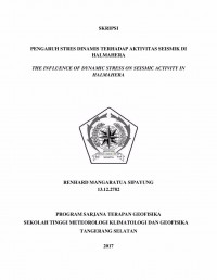 Image of PENGARUH STRES DINAMIS TERHADAP AKTIVITAS SEISMIK DI HALMAHERA