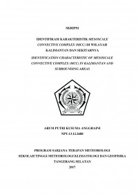 Image of IDENTIFIKASI KARAKTERISTIK MESOSCALE CONVECTIVE COMPLEX ( MCC ) DI WILAYAH KALIMANTAN DAN SEKITARNYA