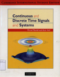 Image of Continous and Discrete Time Signals and Systems