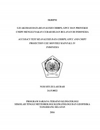 Image of ANALISIS PENGARUH KEJADIAN EL NIÑO TERHADAP
DISTRIBUSI HUJAN DI WILAYAH LAMPUNG