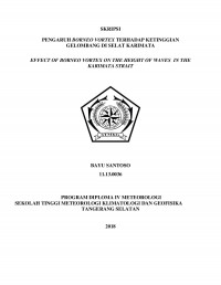 Image of PENGARUH BORNEO VORTEX TERHADAP KETINGGIAN GELOMBANG DI SELAT KARIMATA