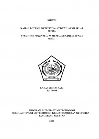 Image of Kajian Potensi Meteotsunami di Wilayah Selat Sunda