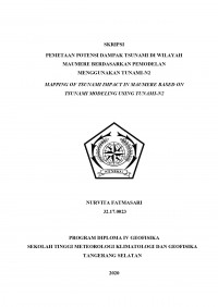 Image of Pemetaan Potensi Dampak Tsunami di Wilayah Maumere Berdasarkan Pemodelan Tsunami Menggunakan Tunami-N2