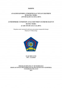 Image of ANALISIS KONDISI ATMOSFER SAAT HUJAN EKSTREM DI BANDA NEIRA (STUDI KASUS 23 JULI 2017)