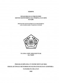 Image of Pengembangan Prototipe Sistem Monitoring dan Peringatan Dini Banjir