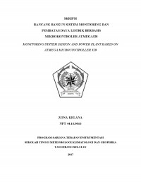 Image of Rancang Bangun Sistem Monitoring dan Pembatas Daya Listrik Berbasis Mikrokontroler ATMega 328